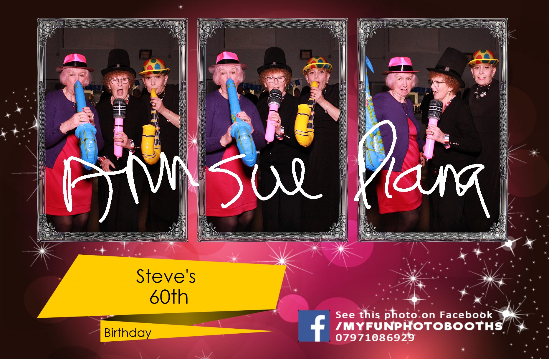 Steve's 60th | View more photos from the event at gallery.myfunphotobooth.com/u/My-Fun-Photo-Booth/Steves-60th